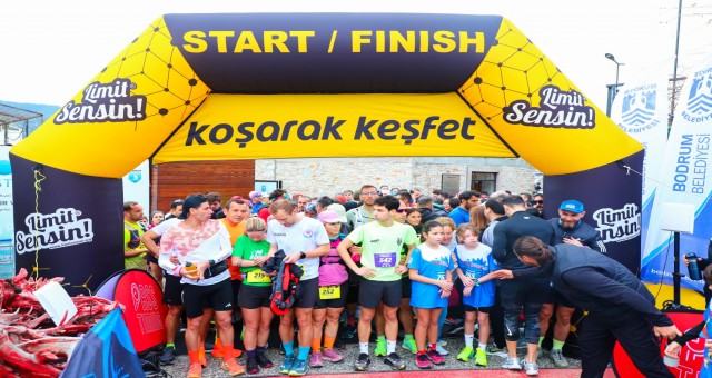 Yedinci Bodrun Ultra Maratonu Koşuldu