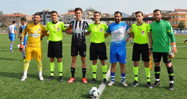 Süper Amatör Kümeye çıkma Play-Off maçında Marmaris  Belediyespor 1-0 galip  geldi