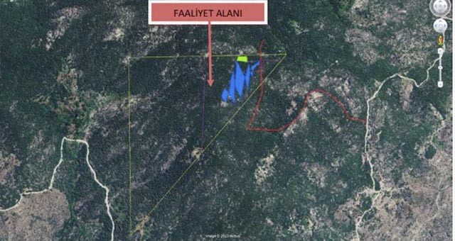Milas’ta ormanın ortasında 58 bin hektarlık alana Feldsapat maden ocağı açmak için başlatılan ÇED süreci sonlandırıldı