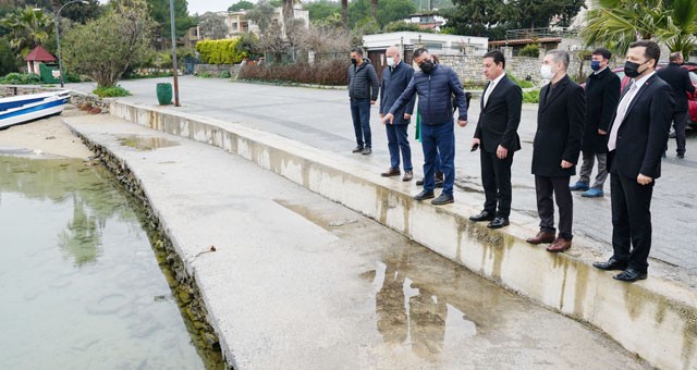 Kaymakam Bayar ve Başkan Aras Güvercinlik’te