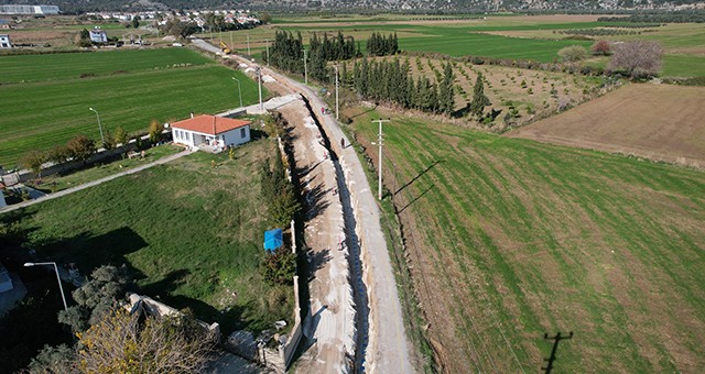 Modern altyapı için Ören’de çalışmalar başladı