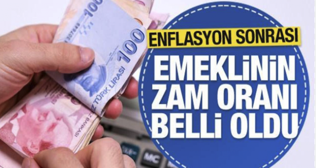 Emekli ve memur zammı belli oldu