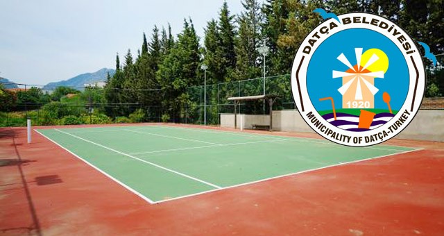 Datça'da Tenis kortu kiraya verilecektir