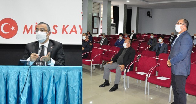 Kaymakam Arslan Başkanlığı’nda  İlçe İdare Şube Başkanları   toplantısı gerçekleştirildi