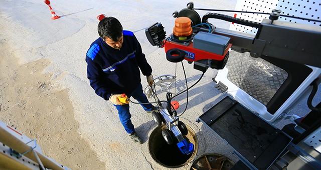 Büyükşehir, Kanal Görüntüleme Robotu ile 50 bin hat taraması yaptı