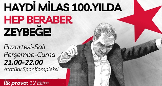 CUMHURİYETİN 100. YILINDA MİLAS ATAPARK’TA “HARMANDALI” GÖSTERİSİ...