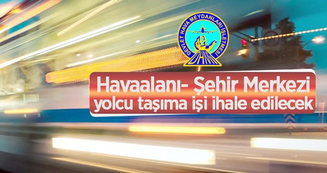 Şehir içi yolcu taşıma işi ihale edilecektir