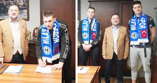 Milas Belediyespor’un yeni transferleri basına tanıtıldı