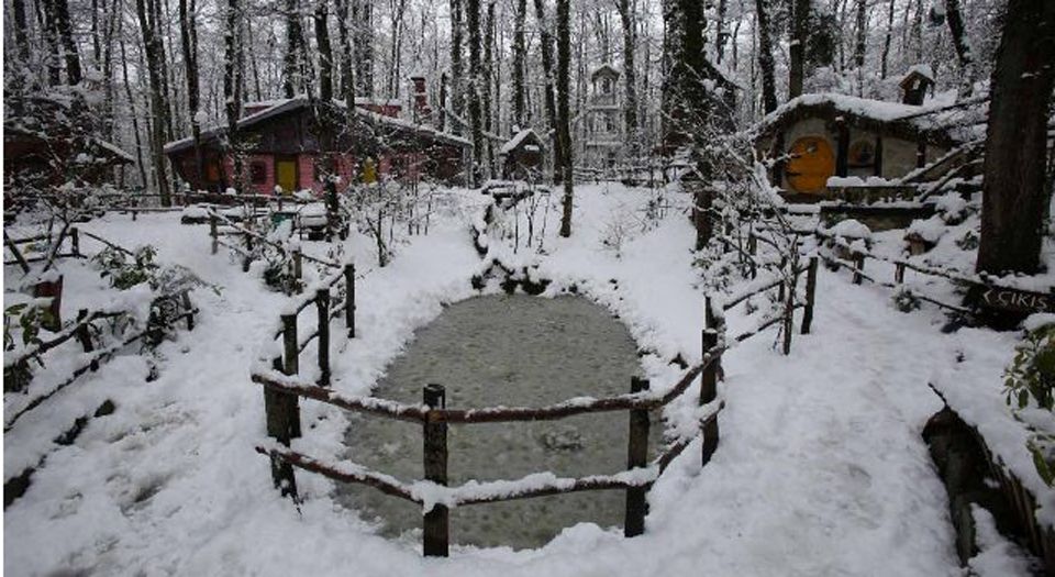 Kocaeliden Doyumsuz Kar Manzaraları