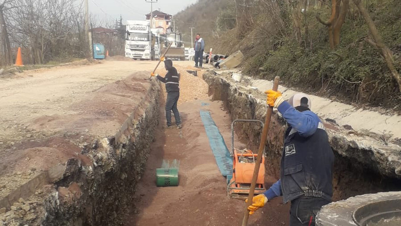 Kocaeli Gölcükte Kapsamlı Altyapı Çalışmalarına Başladı