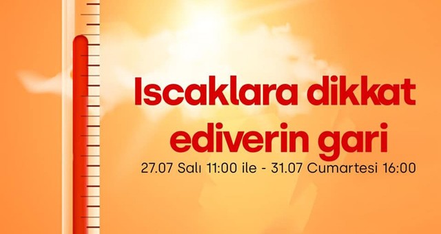 Meteoroloji'den sıcaklık uyarısı