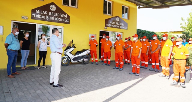 Milas Belediyesi, Temizlik İşleri Müdürlüğü kadrosunu güçlendirdi..