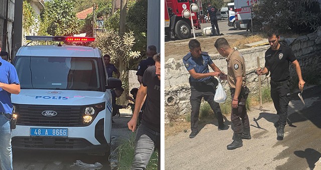 Kazma ve Mala ile Çatıya Çıkan Vatandaş Polis Ekipleri Tarafından İkna Edildi