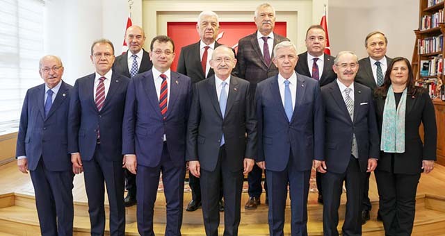 Genel Başkan Kılıçdaroğlu’na destek için Ankara’da buluştular