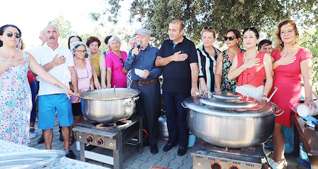 Aşure etkinliğinde Akbelen’e destek mesajları damga vurdu