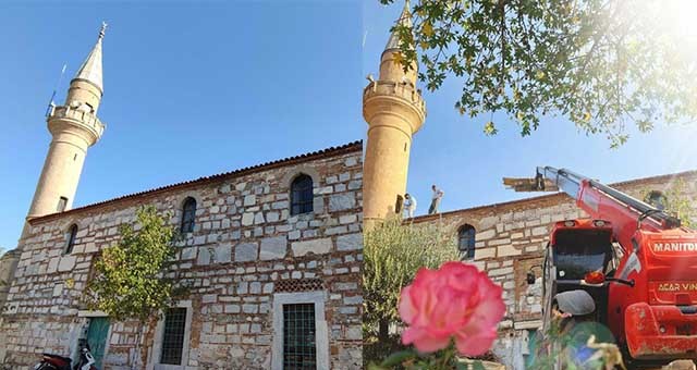 Belen Camii’nde tadilat çalışmaları başladı