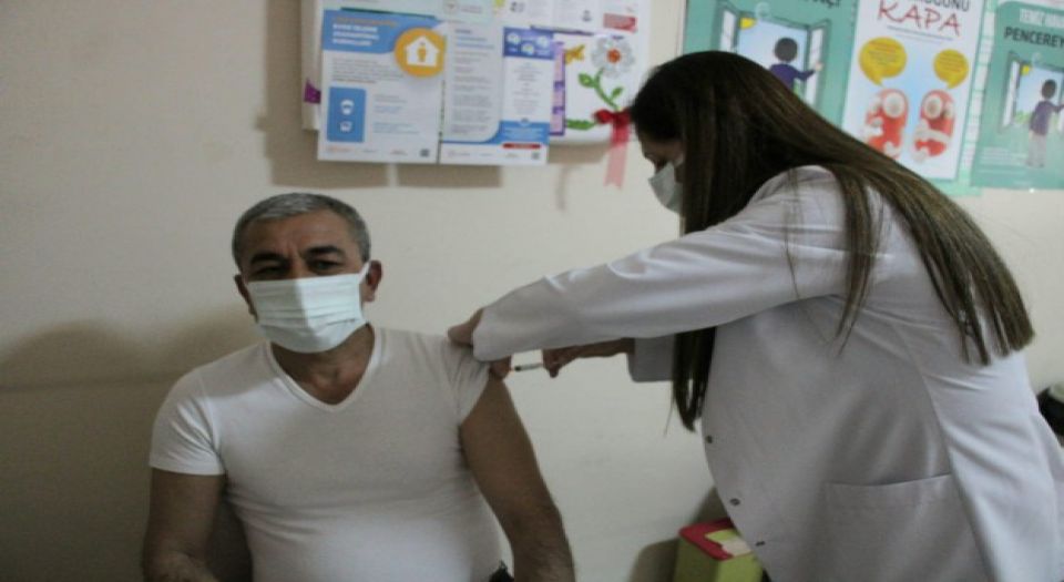 Başkan Nedim Kaplan, Korona Aşısını Oldu