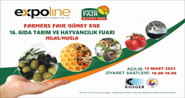 16. GIDA TARIM VE HAYVANCILIK FUARI YARIN AÇILIYOR..