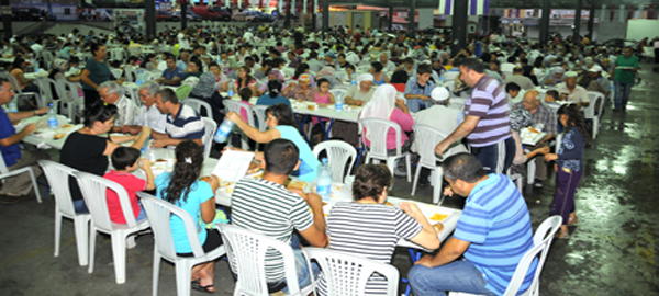 Milas Belediyesi’nce geleneksel olarak düzenlenen, İftar yemekli buluşmalar sürüyor