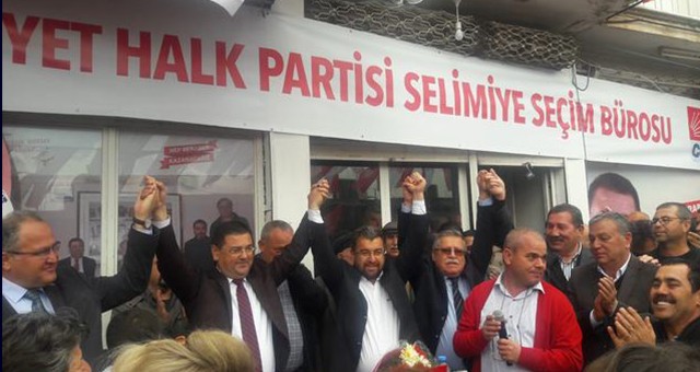 CHP SELİMİYE SEÇİM BÜROSU AÇILDI