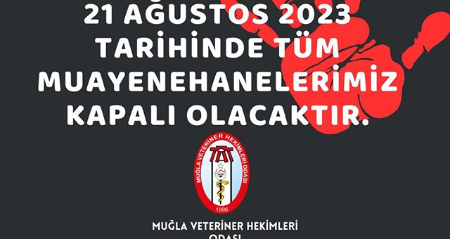 Veterinerler iş bırakıyor!