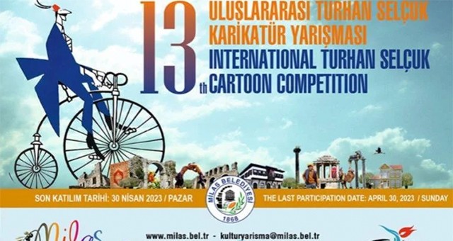 13. Uluslararası Turhan Selçuk Karikatür Yarışması'nın katılım süresi uzatıldı
