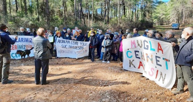 Muğla Çevre Platformu Gökova Meclisi: “AKYAKA’YA ÇEVRE YOLU SUÇ PROJESİDİR”