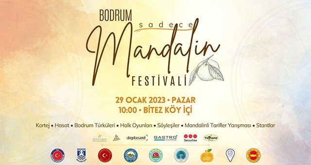 Bodrum’da, “Sadece Mandalin Festivali 2023”