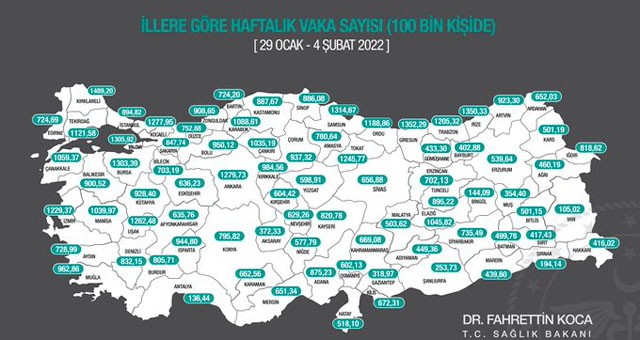 Muğla’da vaka sayısı rekor kırdı