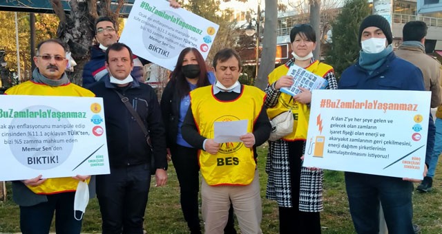 Büro Emekçileri Sendikası:  BİNDİK BİR ALAMETE GİDİYORUZ KIYAMETE!