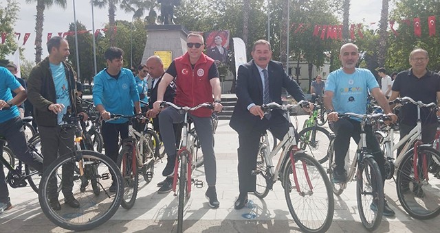 Milas’ta Gençler Çevreci Ulaşıma Dikkat Çekti