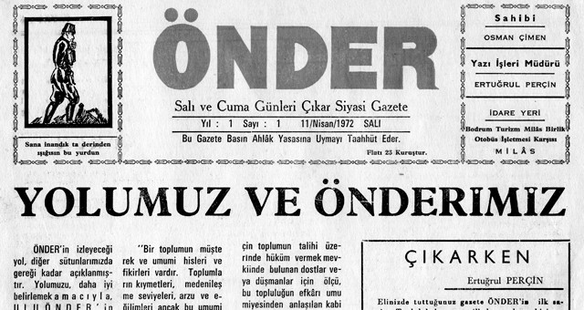 Önder Gazetesi 50 yaşında…