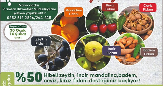 Milas Belediyesi tarımsal desteklemelere devam ediyor