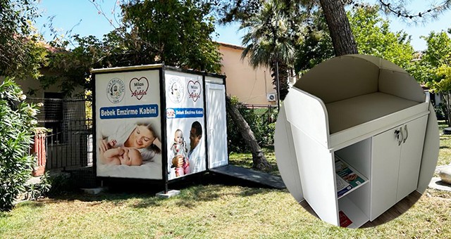 Bebek emzirme kabini annelerin hayatını kolaylaştırıyor