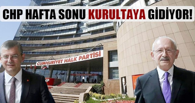 CHP sandık başına gidiyor