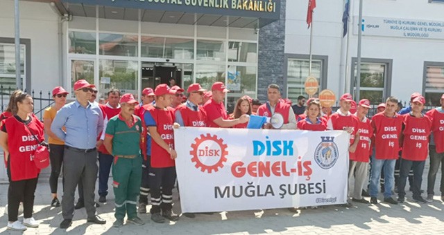 Belediyelerde örgütlü Genel-İş Muğla Şubesi: “Belediye şirket işçileri de kamu işçisidir; kadro istiyoruz”