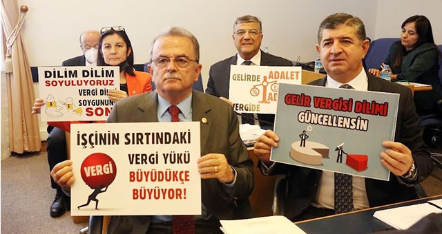 Girgin: Vergi dilimi soygununa son verin!