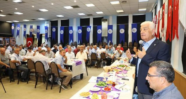 Başkan Gürün, Milas’ta Muhtarlarla bir araya geldi