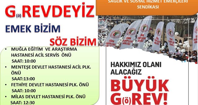 Sağlık emekçilerinin grevi başlıyor