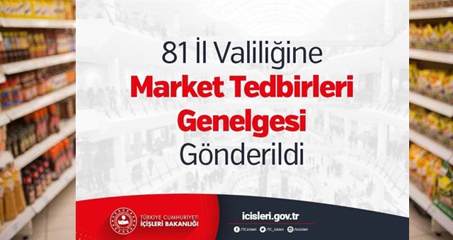 Marketlerde Gıda ve Temizlik Maddesi dışında ürün satışı yasaklandı..   