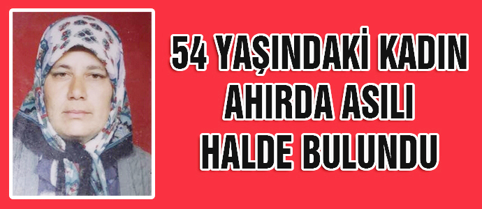 Ahırda asılı halde bulundu ...