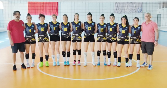 Milas Belediyespor Kız Voleybol Takımı Bölgesel Lig’de