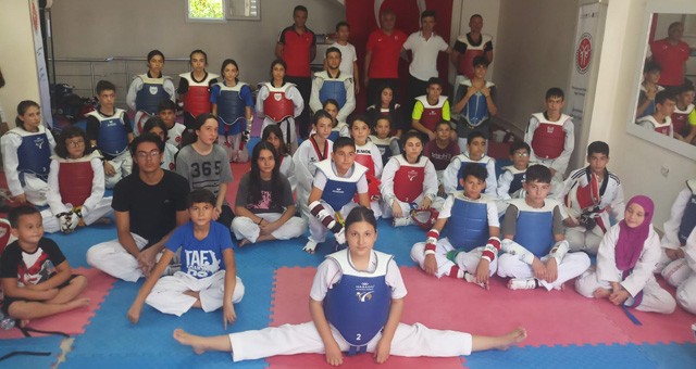 Efe Milas Spor Taekwondo Kulübü Organizasyonu gelişim antrenmanı