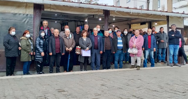 Kıyıkışlacıklılar su ve kanalizasyon için eylemdeydi..