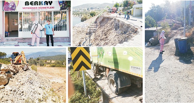 Milas Belediyesi her alanda çalışmalarını sürdürüyor