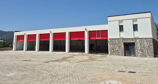 Bodrum’da İtfaiye Binası Tamamlandı