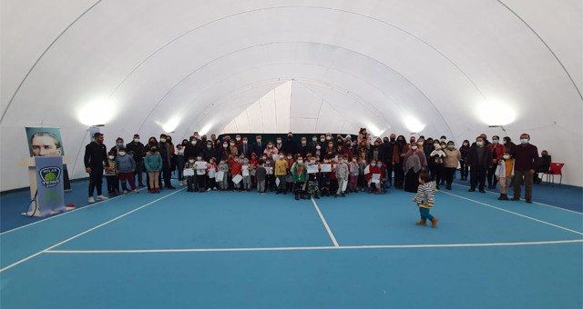 Milas Tenis Akademisi açıldı..