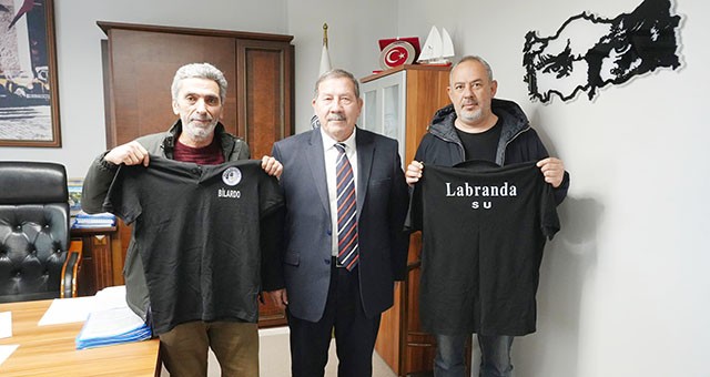 Bilardoculardan Şampiyona Öncesi Başkan Topuz’a Ziyaret
