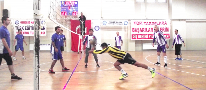 Bahar Turnuvası Voleybol Maçları Başladı