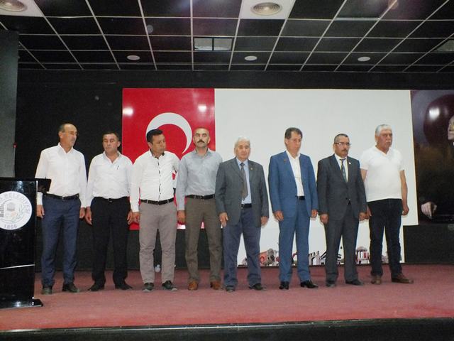 Başkanlığa yeniden Mehmet Çoban seçildi